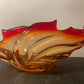 Coupe de verre soufflé Murano 1960- 1970