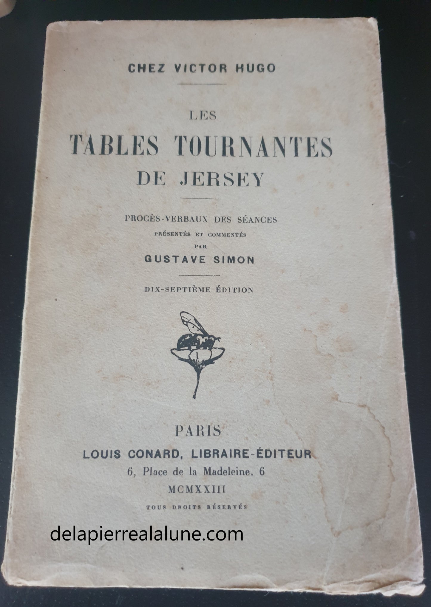 Les Tables Tournantes De Jersey  Proces Verbaux Des Séances - ( livre rubrique Parapsychologie New )